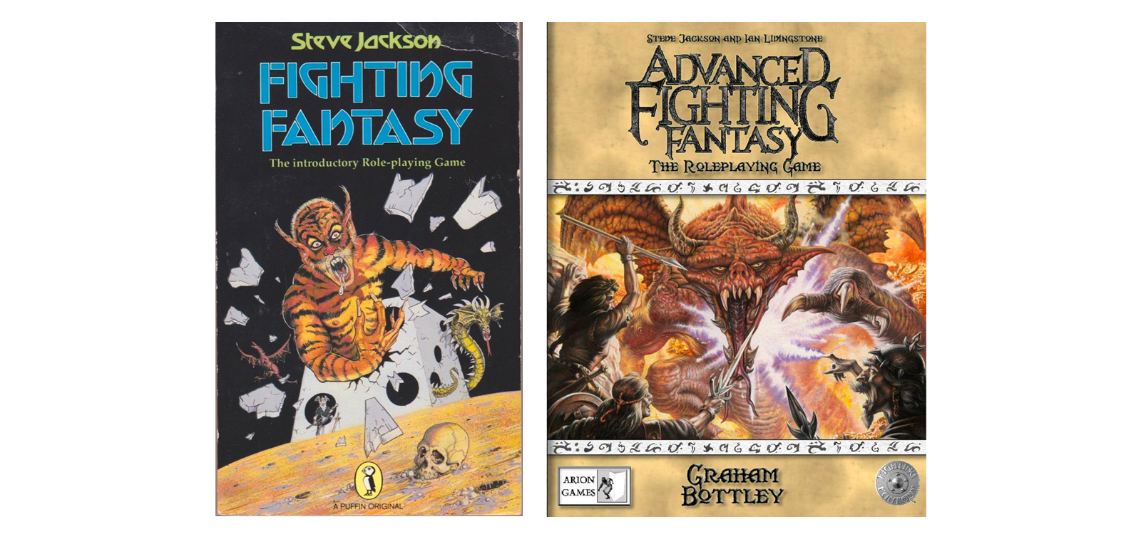 Fighting Fantasy RPG and Advanced Fighting Fantasy RPG